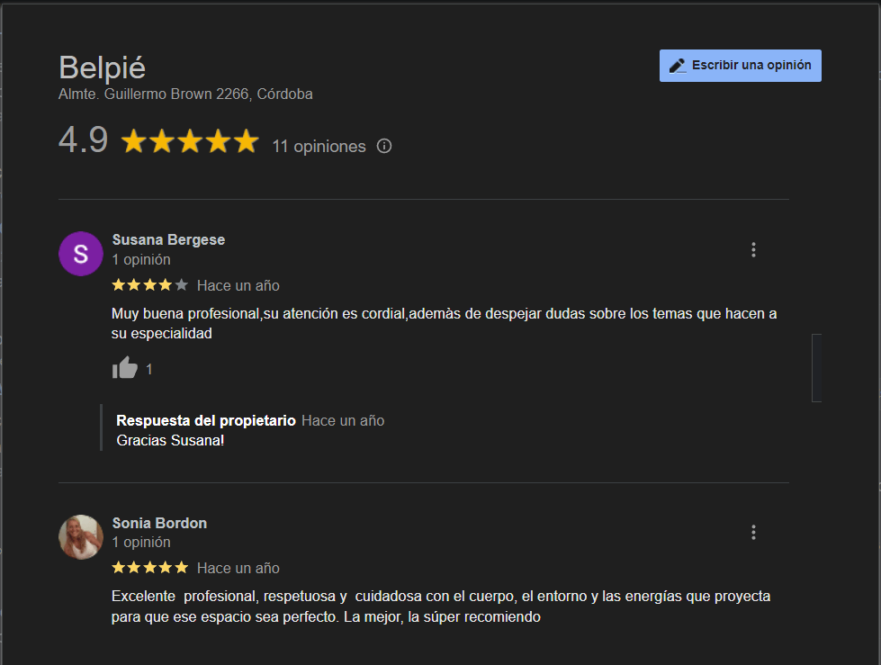 Belpié - Podología y Reflexología