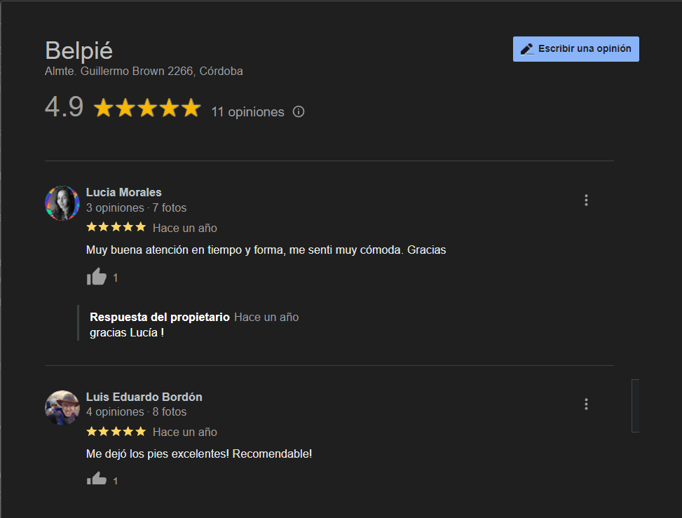 Belpié - Podología y Reflexología